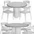 Стіл та стільці Miniforms Wooden Tube Dining - DayToday