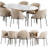 Table et chaises West Elm Shell Back and Arden Dining - DayToday