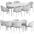 Table et chaises West Elm Shell Back and Arden Dining - DayToday