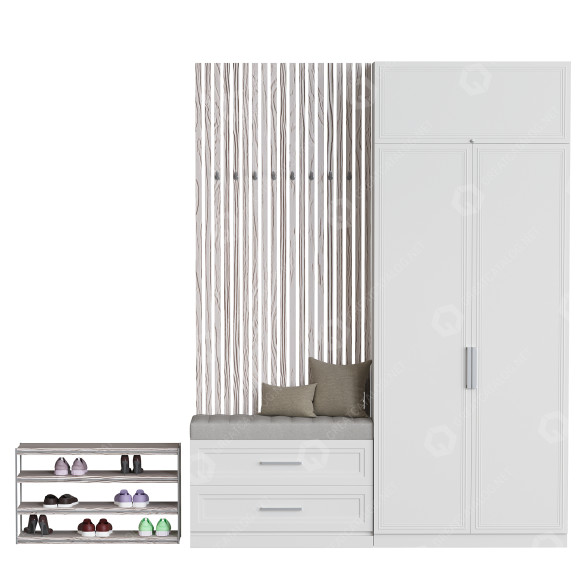 Korridor-Einheit Set 15 3D-Modell