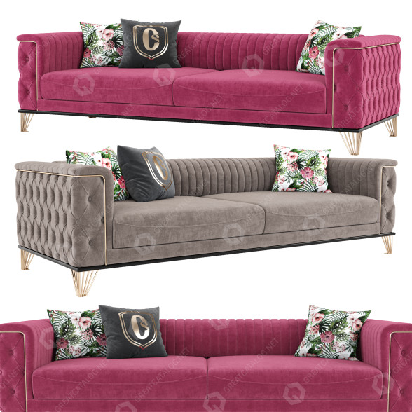 Sofa Carina model 3D