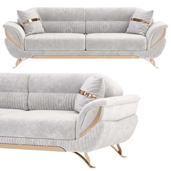 Sofa Sidneysal 97 6 Wide Extendable 3D model