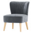 Président Armless Accent Modern Velvet Leisure - acer11757