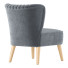 Président Armless Accent Modern Velvet Leisure - acer11757
