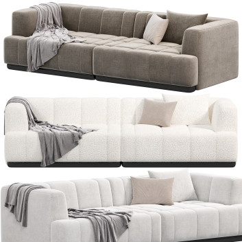Sofa Hay Quilton Contrast Combination 1 3D-Modell