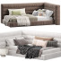 Ліжка та тумбочка Pottery Barn Hudson Upholstered Corner - Zikkoo