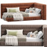 Ліжка та тумбочка Pottery Barn Hudson Upholstered Corner - Zikkoo