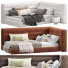 Ліжка та тумбочка Pottery Barn Hudson Upholstered Corner - Zikkoo