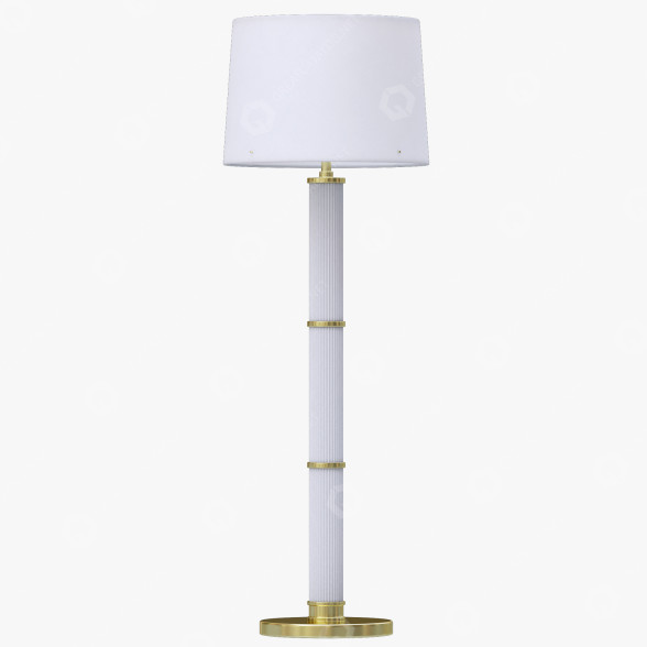 Торшер Ralph Lauren Allen in Natural Brass 3D модель