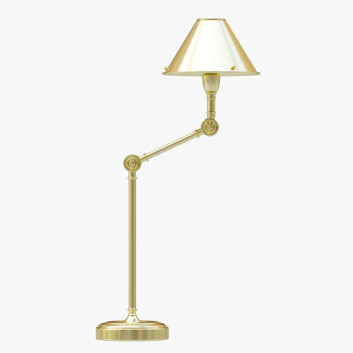 Настільнa лампа Ralph Lauren Anette in Natural Brass