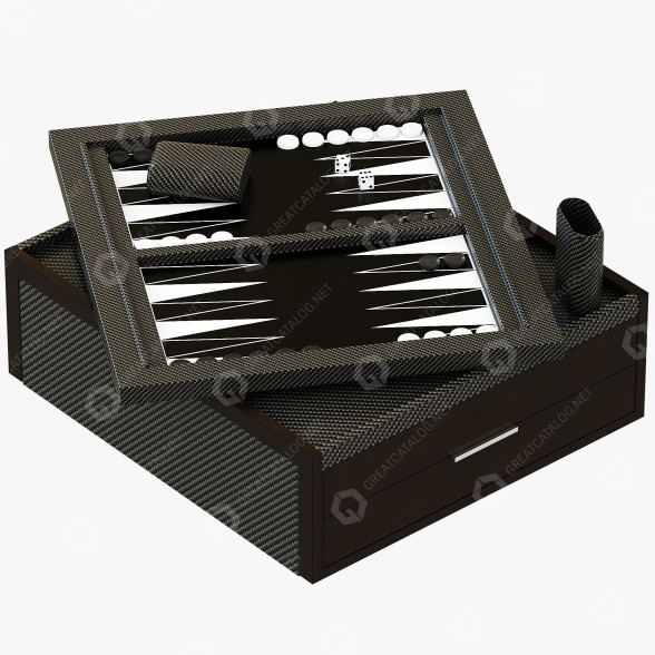 Настільна гра Ralph Lauren Bond 5 in 1 Box 3D модель