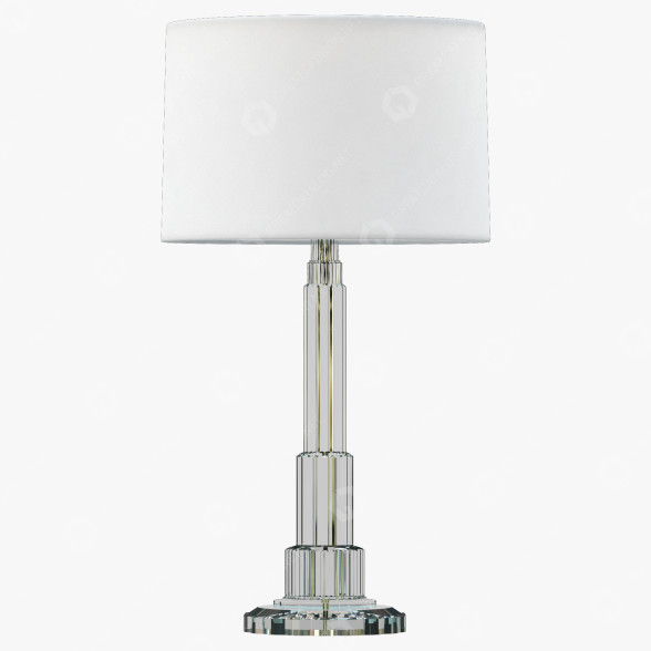 Tischlampe Ralph Lauren Briggs Crystal 3D-Modell