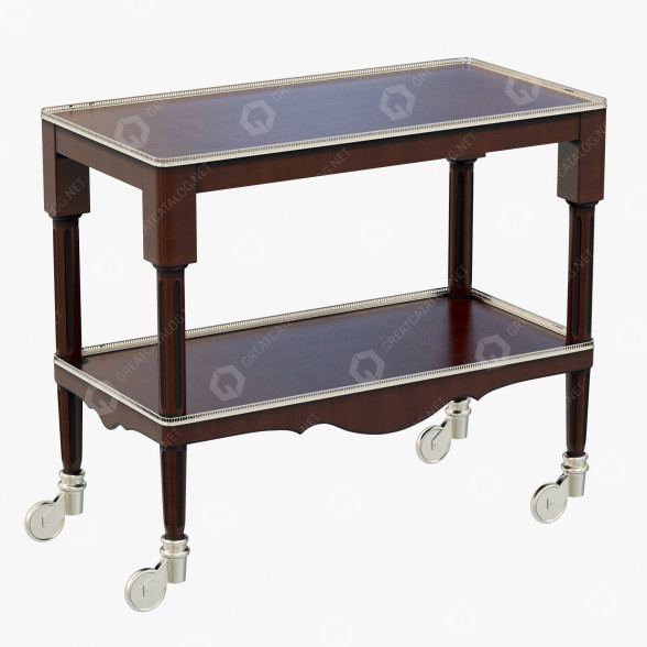 Carrito para bebidas Ralph Lauren One Fifth Modelo 3D