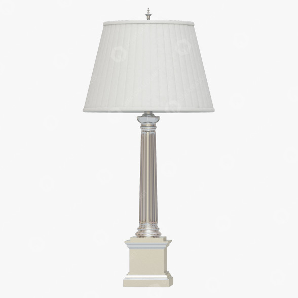 Lampa stołowa Ralph Lauren Regency Column model 3D