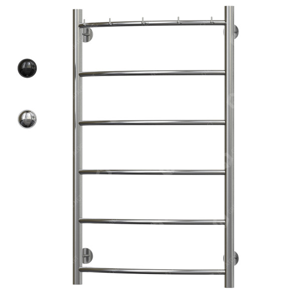 Рушникосушка Secado Milan 1 K 80x50 Chrome L 3D модель