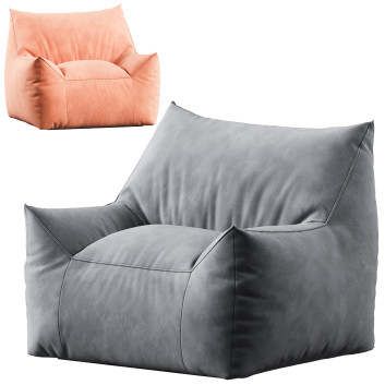 Крісло-мішок Plugsus Ehlen Modern Velveteen with Armrests 3D модель