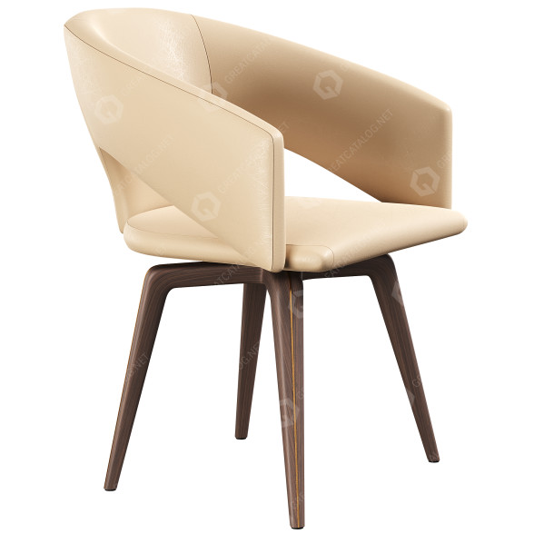 Chair Turri Blues 3D model