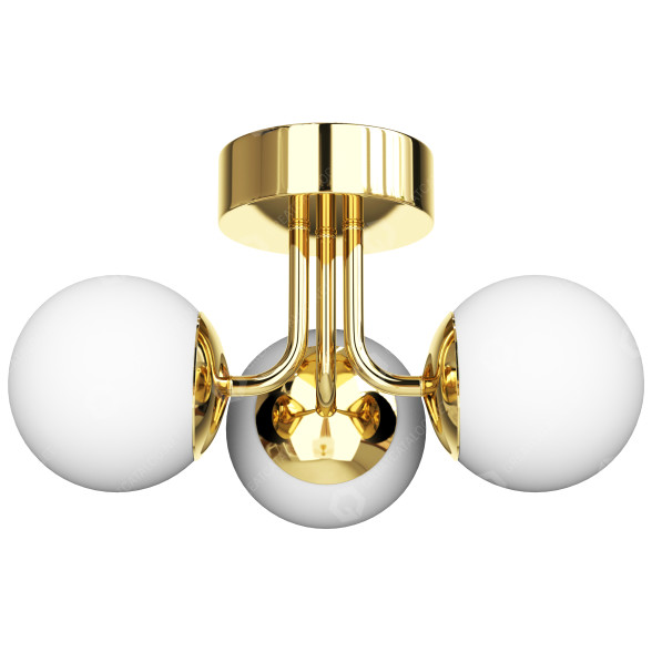 Світильник Lamps Plus AFX Metropolitan 15 Wide Brass 3D модель