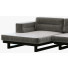 Sofa Restoration Hardware Durrell Leather Left-Arm Sectional - zifir3d