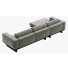 Sofa Restoration Hardware Durrell Leather Left-Arm Sectional - zifir3d