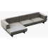 Sofa Restoration Hardware Durrell Leather Left-Arm Sectional - zifir3d