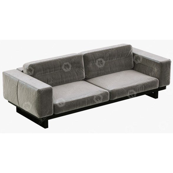 Диван Restoration Hardware Durrell Leather 3D модель