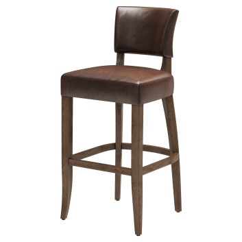 Barhocker Restoration Hardware Adele Leather