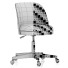 Silla de oficina Restoration Hardware Alessa Leather - Pewter - zifir3d