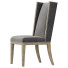 Silla Restoration Hardware Ames Leather Dining Side - zifir3d