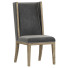 Silla Restoration Hardware Ames Leather Dining Side - zifir3d