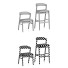 Silla y taburete de bar Restoration Hardware Anders Fabric - zifir3d