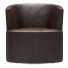 Sillón Restoration Hardware Arden Leather Swivel - zifir3d