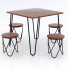Table et tabourets Restoration Hardware Lecole - zifir3d