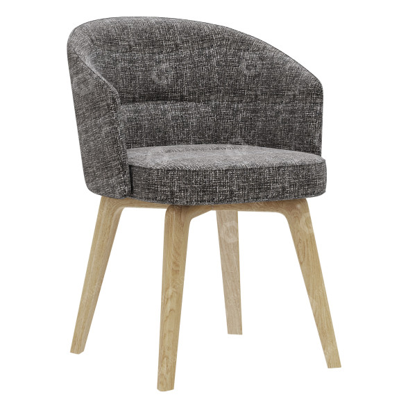 Silla Minotti Amelie Lounge Modelo 3D