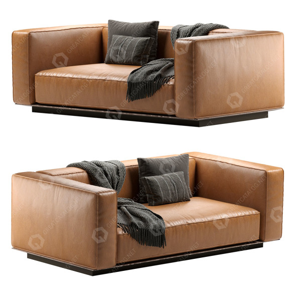 Sofa Flexform Grandemare 3D-Modell