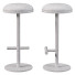 Барний стілець Tabou Design Round Silver - Sabirjanov