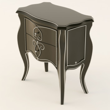 Mesita de noche Tagliabue Mobili F14 by Roberto Ventura Modelo 3D