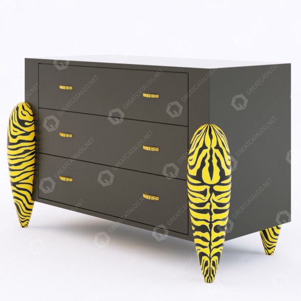 Komoda Tagliabue Mobili W86 by Roberto Ventura model 3D