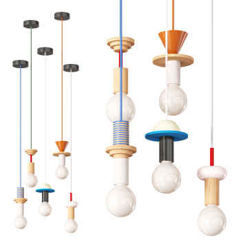 Lampa wisząca  Catherine Model 3D