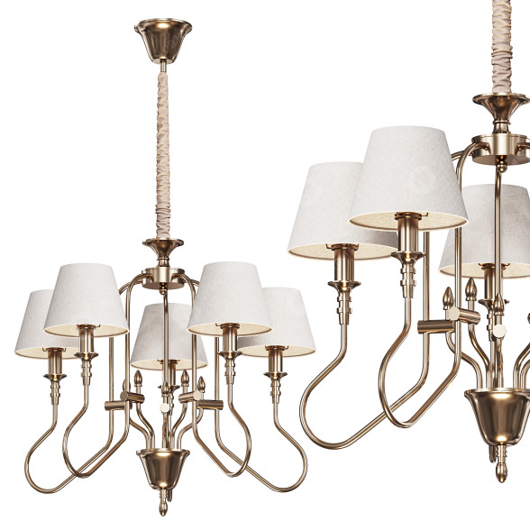 Люстра Arte Lamp Agio A6086LM 3D модель