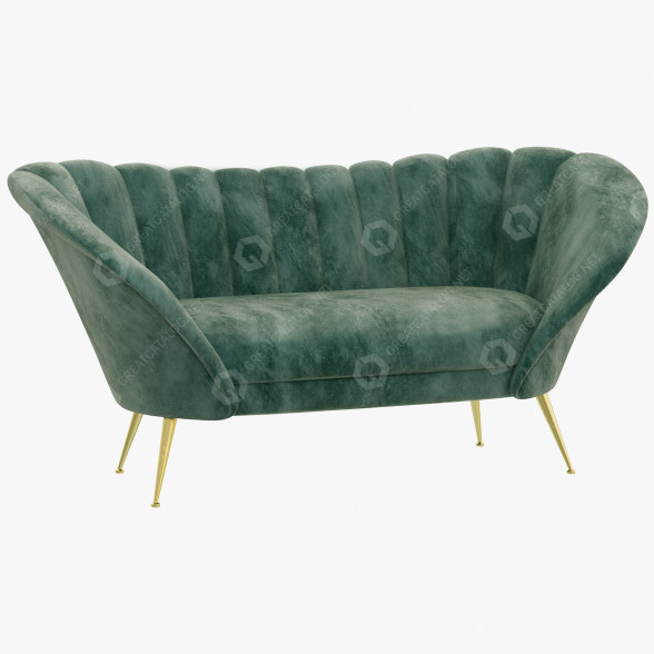Sofa Brabbu Andes 2 Seat 3D-Modell