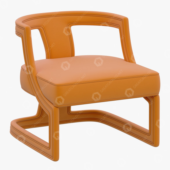 Sessel Brabbu Batak 3D-Modell
