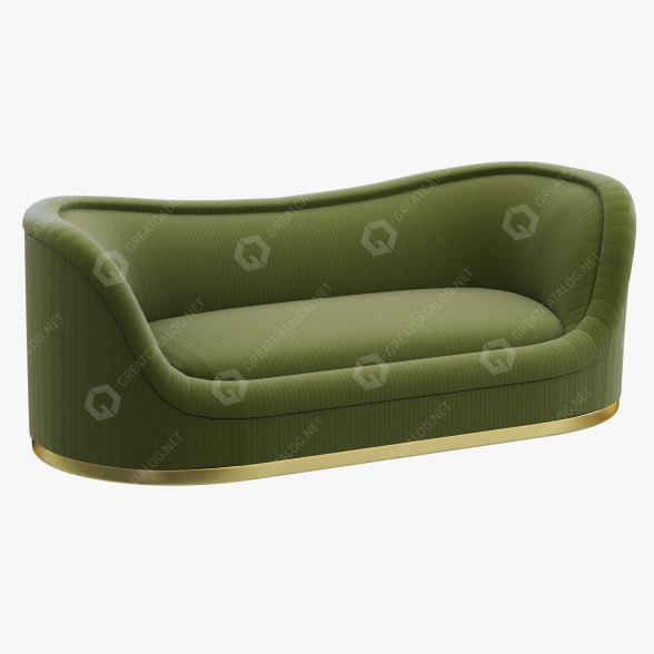 Canapé Brabbu Dakota modèle 3D