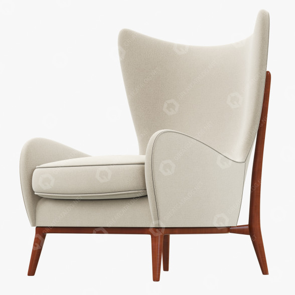 Armchair Caracole Whats New Pussycat 3D model