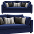 Sofa West Elm Marin Sleeper - Sohib3d
