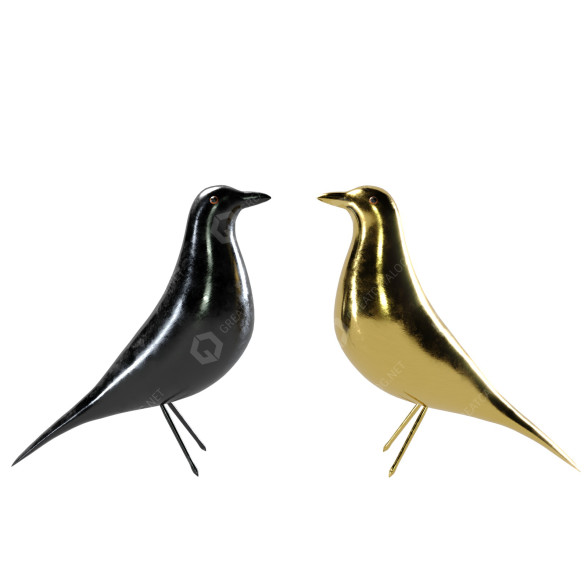 Statuette Vitra Bird modèle 3D