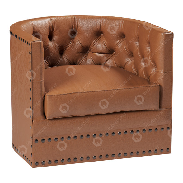 Fotel Hooker Furniture Lennox Tufted model 3D