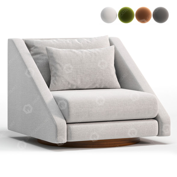 Fotel Boobam Zeca model 3D