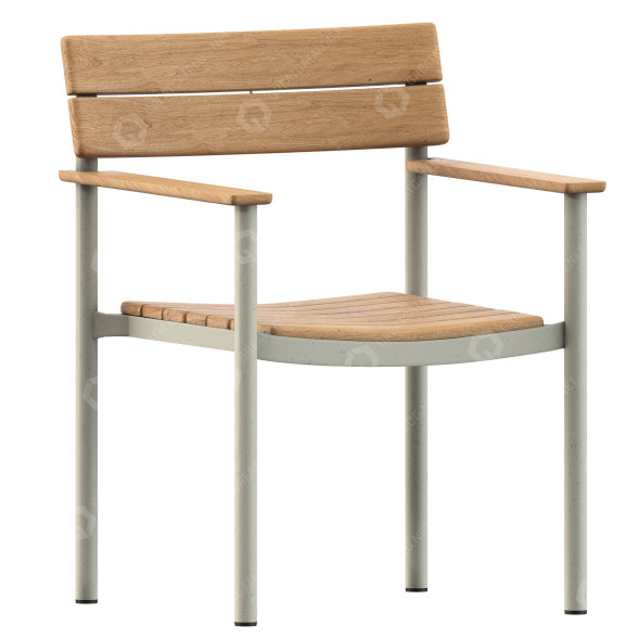 Stuhl Danish Design Store Pelago Outdoor 3D-Modell