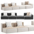 Sofa Mito Home Stone - Rivera 3D